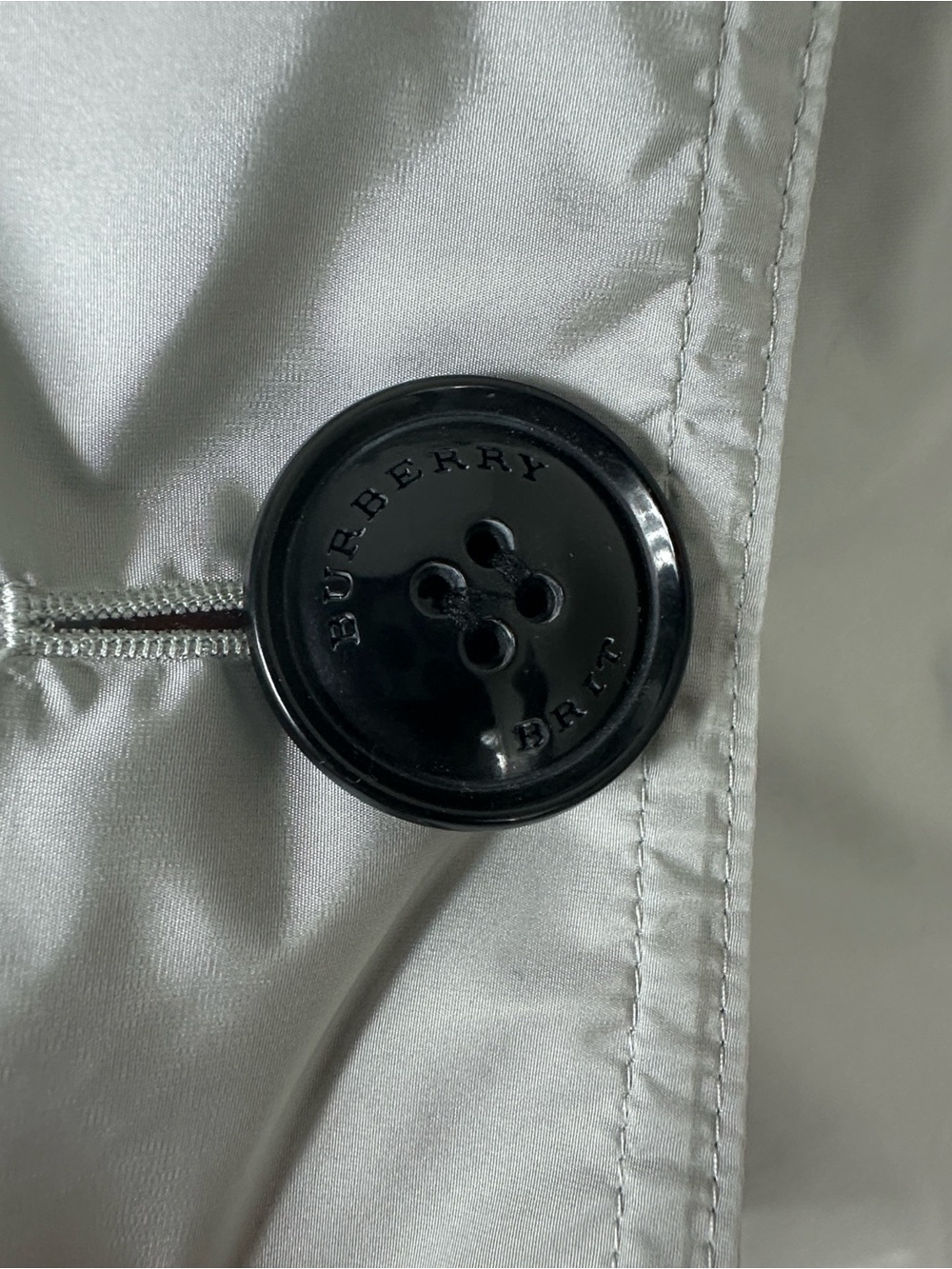 Burberry Brit Dove Grey Kerringdale Belted Trench Jacket 4 - Picture 10 of 16